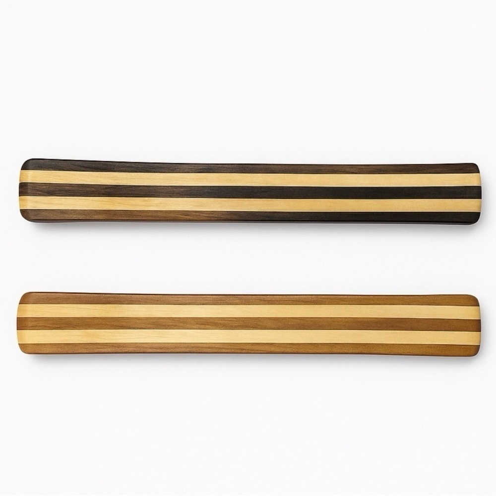 2ct Two Toned Wooden Incense Burners